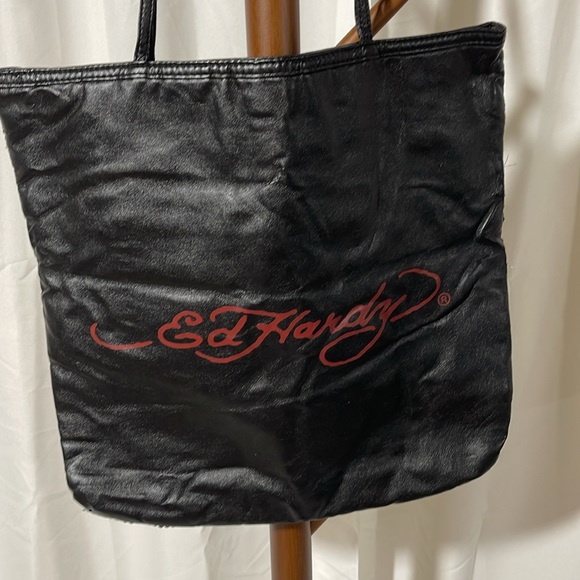 ED HARDY VINTAGE “LOVE KILLS SLOWLY” SEQUINED SHOPPER! - Picture 5 of 11
